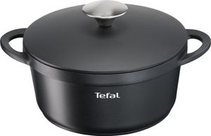 Tefal Trattoria Topf mit Gussdeckel, 20cm, 2,55l, Aluguss