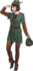 Robin Hood Kostüm Lady Jägerin für Damen