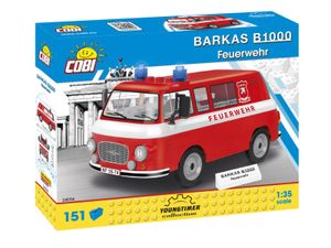 Cobi 24594 Barkas B1000 Feuerwehr - 151 Pcs Bausatz DDR Automodell