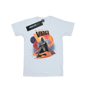 Star Wars - "Darth Vader Swirling Fury" T-Shirt für Jungen BI51153 (116) (Weiß)