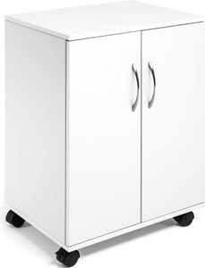 DURABLE Multifunktions-Wagen 74/53 geschl.528x748x400mm weiß