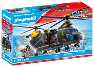 PLAYMOBIL City Action 71149 SWAT-Rettungshelikopter