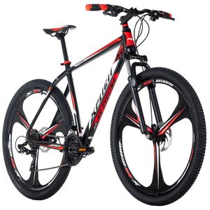 Mountainbike Hardtail 29" Xplicit schwarz-rot RH 53 cm KS Cycling
