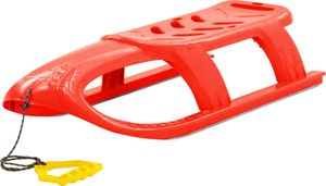 Schlitten fš¹r Kinder Rot 102,5x40x23 cm Polypropylen - Klappschlitten 3,7 kg