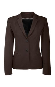 Greiff Corporate Wear PREMIUM Damen Business-Blazer Reverskragen Regular Fit Schurwollmix Braun Modell 1446 50