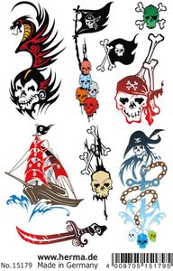 HERMA CLASSIC Tattoo "Kolorowi piraci"