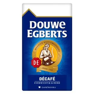 Kaffee Douwe Egberts Schnellfiltermahlung decafe 250gr | Packung a 250g | 12 Stück