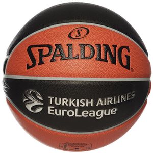 Spalding Euroleague Legacy Tf-1000 Indoor Basketball Herren - Orange / Schwarz