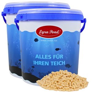 2 x 10 Liter Lyra Pond® Pond Sticks im Eimer