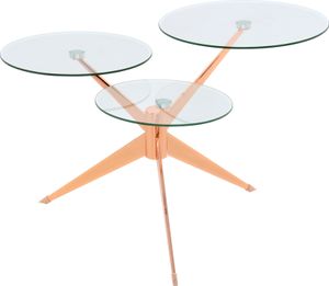 Kayoom - Moderner Beistelltisch Triplet 110 Rosé