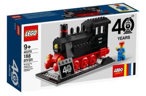 LEGO ICONIC Zug 40370 - 40. Jubiläum von LEGO® Eisenbahn