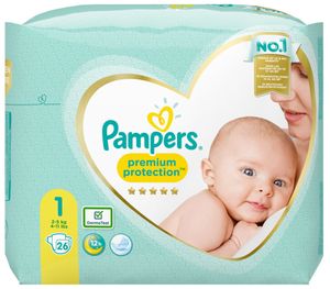 Pampers Windeln Premium Protection New Baby Größe 1 Newborn