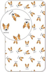 Pes Basenji gumová fólia 90x200 cm