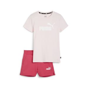 Puma Logo Tee   Shorts Set G - whisp of pink, Größe:104