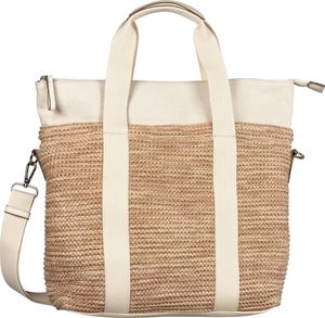 Tom Tailor Handtaschen Vicky, Zip shopper L, mixed beige, Beige Tom Tailor Handtaschen Vicky, Zip shopper L, mixed beige, Beige