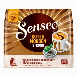 Senseo, Kaffeepads, Guten Morgen Strong XL, 10 er, 125 g