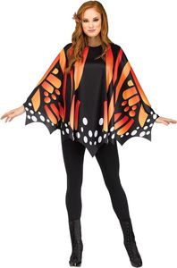 Schmetterlings Flügel Poncho - Faschingskostüm