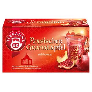Teekanne Persischer Granatapfel 45g, 20 Beutel Aromatischer Tee Natürlish Kräutertee 1 Packung