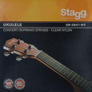 Stagg UK-2841-NY Nylonsaiten Saitensatz für Ukulele Ukulelensaiten ...