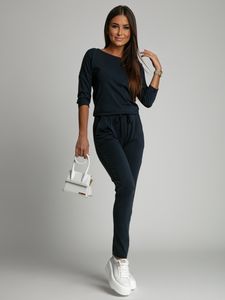 Fasardi Jumpsuit für Frauen Hugo dunkelblau L