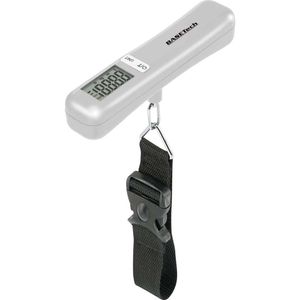 Basetech LS-40S Kofferwaage Wägebereich (max.) 40 kg Ablesbarkeit 10 g batteriebetrieben Silber Basetech LS-40S Kofferwaage Wägebereich (max.) 40 kg Ablesbarkeit 10 g batteriebetrieben Silber