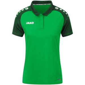 JAKO Performance Poloshirt Damen soft green/schwarz 34