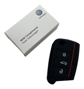 Original VW GTI Schlüsseltasche Hülle Key Cover Silikon für VW Golf 7 VII