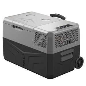 Yolco BCX30 Grey Elektrische Kompressor-Kühlbox, App Steuerung per Bluetooth, 12/24 V und 230 V, für Auto, LKW, Boot, Camping Kühlschrank