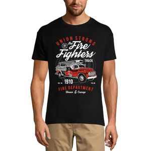 Herren Grafik T-Shirt Union starke Feuerwehr - Ehre und Mut – Union Strong Fire Fighter Department - Honour And Courage – Öko-Verantwortlich Vintage