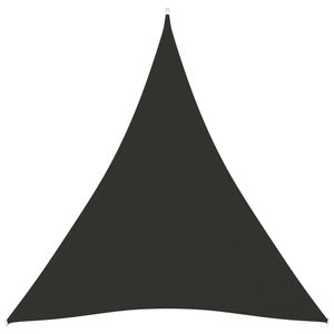 vidaXL Sonnensegel Oxford-Gewebe Dreieckig 4x5x5 m Anthrazit