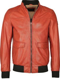 JCC Lederjacke 51190 Herren red 50