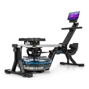 Capital Sports Wasser Rudergerät für Zuhause Klappbar, 13 L Waterrower für Gelenkschonendes Training, Rudergerät mit Wasserwiderstand, Waterrower mit 8 Stufen, Rowshaper-Rudergerät 150kg Belastbar