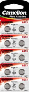 Alkaline Knopfzelle Camelion AG13/LR44/LR1154/357, 4148