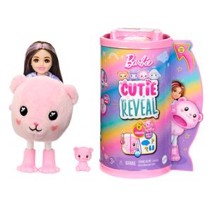 Barbie Cutie Reveal Chelsea Cozy Cute Serie - Teddybär