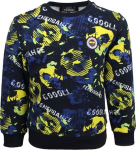 Fenerbahçe Marineblau Gelb Tribüne Tor Muster Kinder Sweatshirt 10 Fenerbahçe Marineblau Gelb Tribüne Tor Muster Kinder Sweatshirt 10