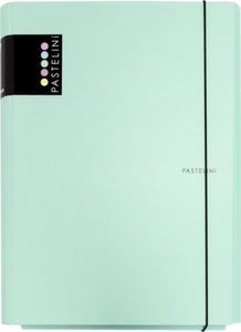 Kartón P+P 3-skladové laminované zakladače s gumičkou PASTELINI zelené 7-33019