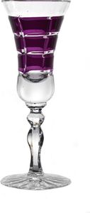 Wodkaglas Squares 25ml, violett