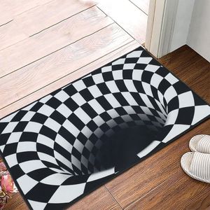 VORTEX 3D Illusion Teppich Fußmatte Schmutzfangmatte Fußabtreter Innen Außen