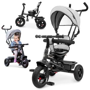 Multifunktionales 3-in-1 Dreirad für Kleinkinder 1+, drehbarer Sitz, Schiebestange Multifunktionales 3-in-1 Dreirad für Kleinkinder 1+, drehbarer Sitz, Schiebestange