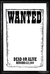 Wanted Spiegel "dead or alive"