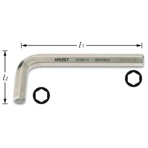 Winkelschraubendreher 7Mm 2100-07 Winkelschraubendreher 7Mm 2100-07