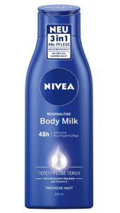 Nivea, Nawilżające mleczko do ciała do skóry suchej, 250 ml (PRODUKT Z NIEMIEC)