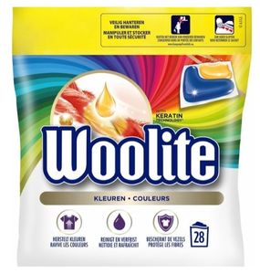 Woolite Kapsle na barevné praní, 28 ks