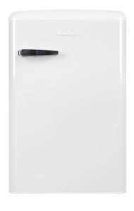 Amica Retro Kühlschrank mit Gefrierfach Weiß 108 L