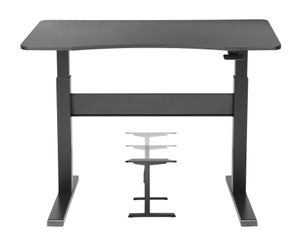 Schreibtisch-Sitzständer - Laptop-Computertisch - höhenverstellbar - 120 x 67,5 cm