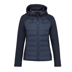 Icepeak Ashburn Midlayer Jacke für Damen mit Kapuze, Farbe:Blau, Größe:M