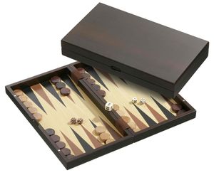 Philos 1134 - Melos Backgammon, medium mit Magnetverschluss 4014156011342