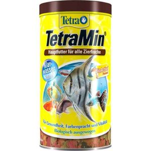 TetraMin Zierfischfutter Flakes, 1 L
