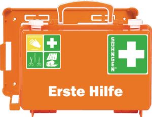 SÖHNGEN Erste-Hilfe-Koffer QUICK-CD nach DIN 13157 orange
