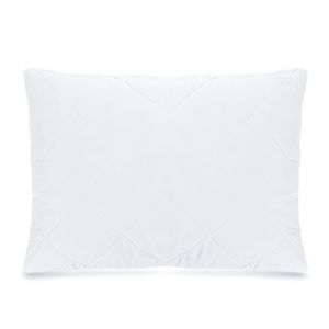 Kopfkissen 50x70 Steppkissen füllkissen Bettkissen Mikrofaser Kissen für Allergiker Schlafkissen Pillow (Weiß, 50 x 70 cm)